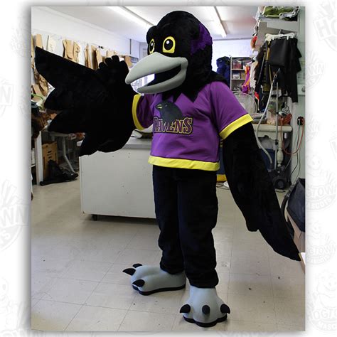 raven mascot costume